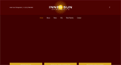 Desktop Screenshot of innersunchiropractic.com